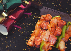 Mini Piri Piri Chicken & Chorizo Kebabs (x6)