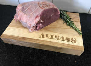 7 Day Dry Aged English Half Lamb Leg (1kg-1.2kg)