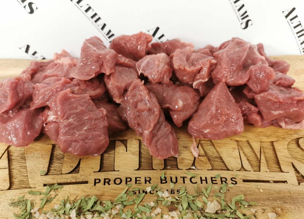 Hand Diced Leg of Lamb (500g)