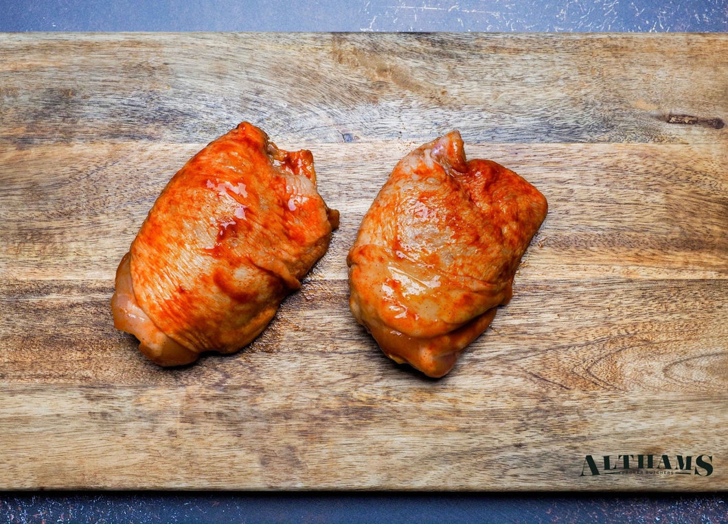 BBQ Marinated Chicken Thighs (450g)