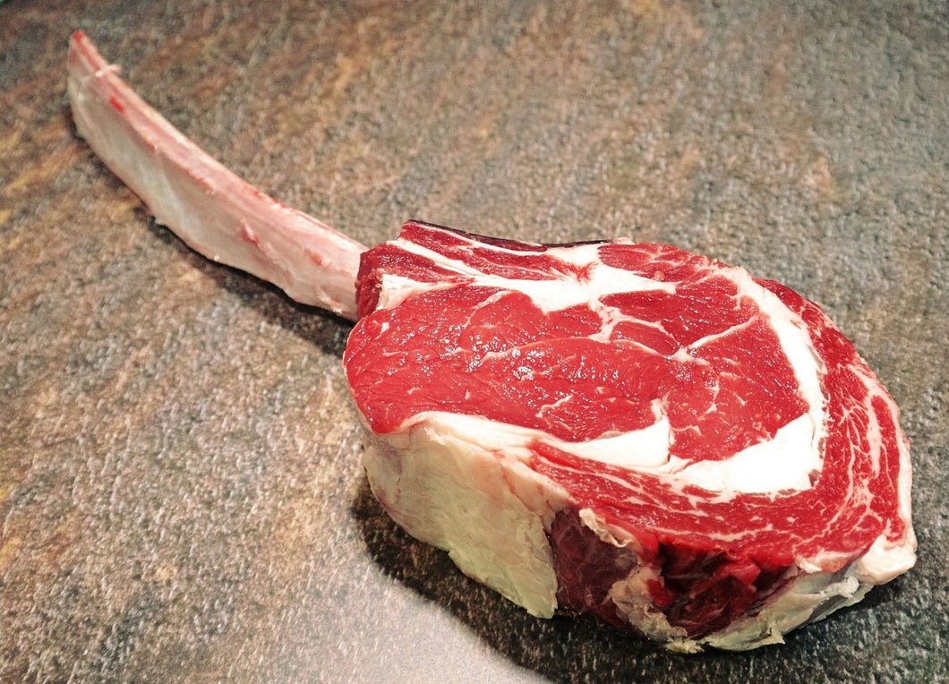 Traditionally Dry Aged Tomahawk Steak (1x1.1kg) *PRE-ORDER ONLY*